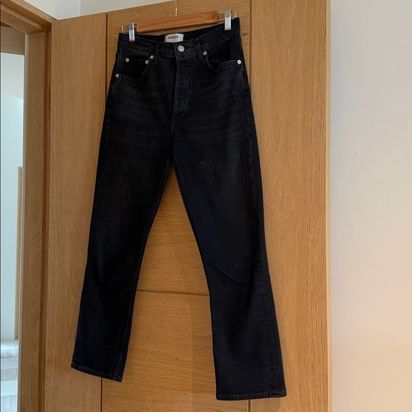 Agolde Riley High Rise Straight Crop Jeans - Picture 7 of 7